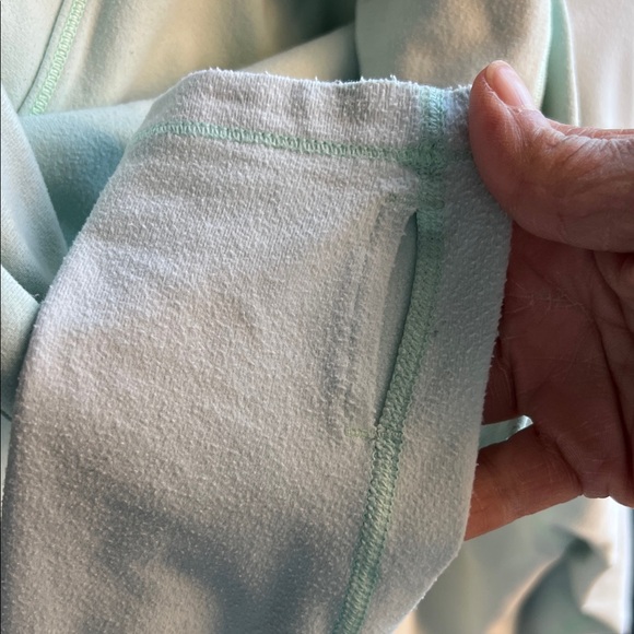 LULULEMON HEALTHY HEART FRESH TEAL PULLOVER BUTTERY SOFT Mint Size L - Picture 5 of 6